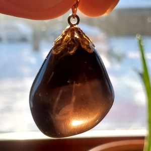 Hand Crafter Smokey Quartz Pendant